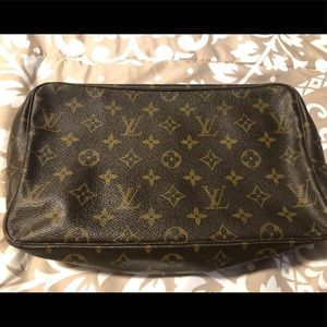 Louis Vuitton Brown Trousse Vintage Toilette 28